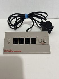 Nintendo NES Four Score Controller Adapter Authentic OEM Tested Working