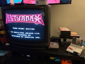 Astyanax (Nintendo Entertainment System, 1990) NES, Tested