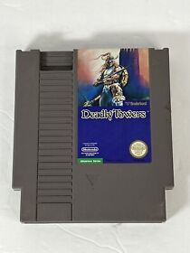 Deadly Towers (Nintendo Entertainment System, 1987) NES Authentic