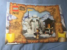 Lego Instruction Manual Yeti's Hideout 7412 Orient Expedition No Bricks 