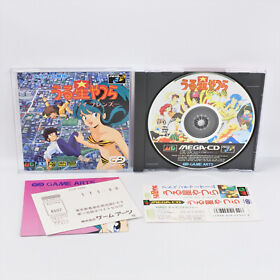Mega CD URUSEI YATSURA Spine * 2335 Sega mcd