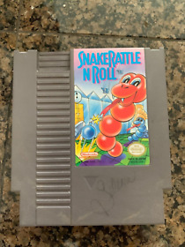 Snake Rattle N Roll NES Game (Nintendo, 1990) Cart Only Tested, cleaned, works