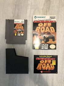 Super Off Road NES Complete CIB Box Manual
