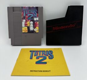 Tetris 2 (Nintendo Entertainment System NES) Manual Sleeve