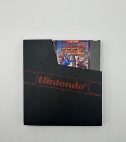 Mega Man II 2 -NES Nintendo Game. Cart/Case. Authentic 🔥 *slight tear* GOOD