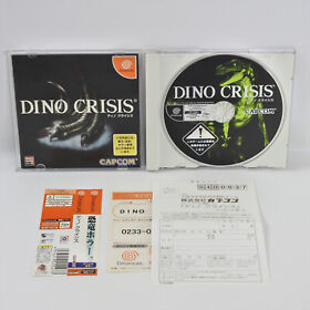 Dreamcast DINO CRISIS Spine * 2211 Sega dc