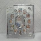 First Year Frame Tiny Ideas Silver 12 Month Picture 9.5