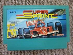 Famicom Soft Super Sprint (No Box Theory) Altron