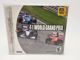 F1 World Grand Prix (Sega Dreamcast, 2000) Complete CIB Near Mint