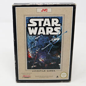 VINTAGE 1991 NINTENDO ENTERTAINMENT SYSTEM NES STAR WARS GAME CART BOXED PAL A