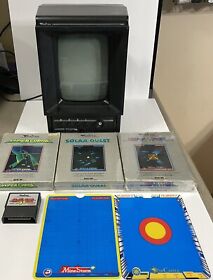 Vintage Vectrex Video Console - 1 Controller - 4 Games - All Tested And Working