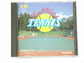 Final Match Tennis NEC PC-Engine Hu-Card Video Game Fully Working CMK