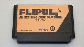 Famicom Games  FC " Flipull An Exciting Cube Game "  TESTED /550632