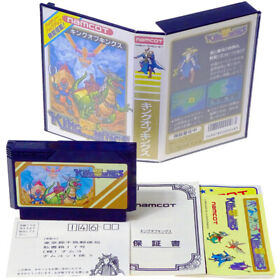 KING OF KINGS Famicom Nintendo FC Japan Import namcot Simulation NTSC-J Boxed