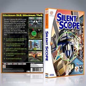 Dreamcast Custom Case - NO GAME - Silent Scope