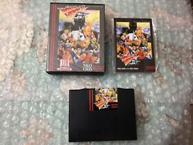 World Heroes 2 Jet CIB w/game, instruction manual, case U.S. for the Neo-Geo AES