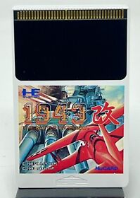 1943 Kai: Battle of Midway (PC Engine, 1991) NTSC-J HuCard Only TESTED US SELLER