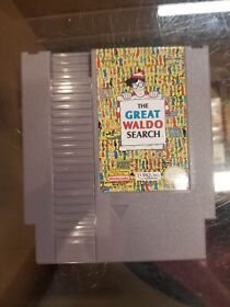 The Great Waldo Search for Nintendo NES Authentic Vintage Video Game