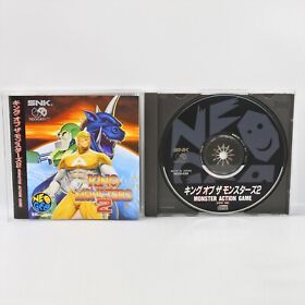 KING OF THE MONSTERS 2 Neo Geo CD 0334 nc