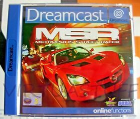 Metropolis Street Racer, MSR, Sega Dreamcast, European PAL Market, UK, completo!