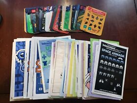 Intellivision Overlay Game Manual and Catalog Lot - Pick Your Favs Combo S&H