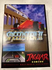 Speedster II Atari Jaguar Box Only Collectors Enthusiasts Homebrew