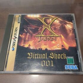 X JAPAN Virtual Shock 001 SEGA Saturn SS Import Japan