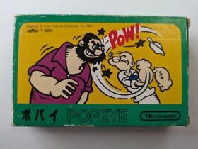 POPEYE NES Famicom family computer cassette cartridge soft