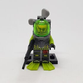 authentic LEGO minifigure Ace Speedman w propeller backpack atl011 Atlantis 8078