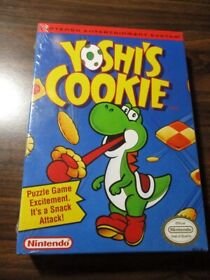 Yoshi's Cookie (Nintendo NES, 1993) H-Seam Sealed NOS NEW