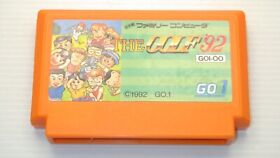 Famicom Games  FC " The Golf '92 "  TESTED /550069
