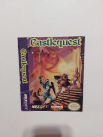 Castlequest NES box only
