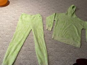 Fleece Sweatsuits girl 16 Winter Workout Set Sweatshirts Sweatpants Outfit Hood