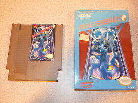 Rollerball (Nintendo Entertainment System 1990) NES [Box + Game Only] Oval Rev-A