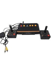Atari FLASHBACK 4 Classic Game Console 76 Built In Games 2 Joysticks Power Cord