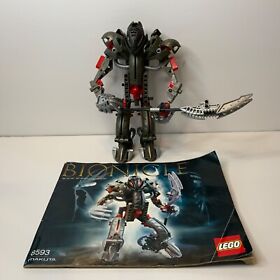 LEGO Bionicle Titans MAKUTA 8593 Complete With Instructions 6 Hole Mask (C)