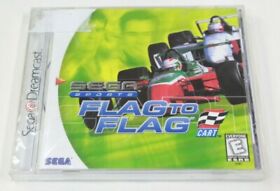 Flag to Flag (Sega Dreamcast) New Sega Sports - Not Mint