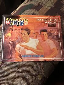 River City RANSOM Instruction Manual / Booklet Only, (Nintendo NES, 1990). 