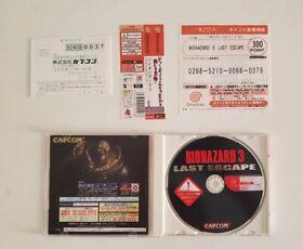 Biohazard 3 Resident Evil 3 Sega Dreamcast NTSC-J Japan Complete