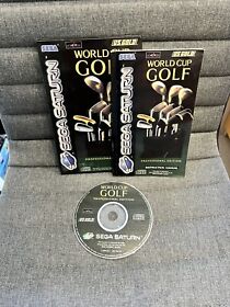 World Cup Golf - Sega Saturn    Guter Zustand