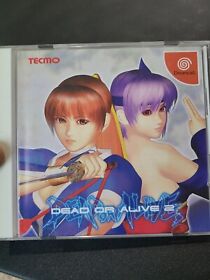 Dead Or Alive 2 Sega Dreamcast Import US SELLER CIB SPINE 