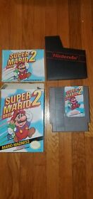 Super Mario Bros. 2 Nintendo NES Complete CIB 