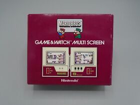 Nintendo Game & Watch Mario Bros. Multi Screen MIB MW-56 1983