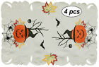 Creative Linens Fall Halloween Placemats Table Cloth Runner Mantel Scarf Ivory