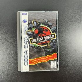 The Lost World: Jurassic Park (Sega Saturn, 1997) CIB Complete w Manual Tested