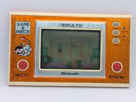 Nintendo Tropical Fish Video game & watch handheld LCD not fully working PARTS