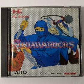 Ninja Warriors Japanese version TAITO PC Engine Hu Card NEC from JAPAN