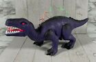 Steam Life Walking Dinosaur Toy Purple Walks Roars Lights Up Tested Works
