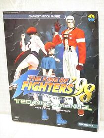 KING OF FIGHTERS 98 Technical Manual Guide Neo Geo AES Japan Book SI53