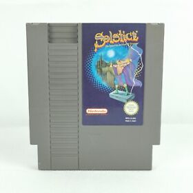 Solstice NES solo cartuccia Nintendo PAL